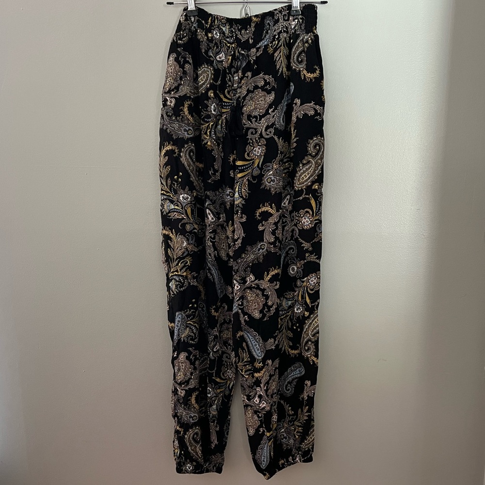 Paisley joggers